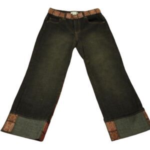 Coldwater Creek Woman's Size 8 Patchwork Capri's